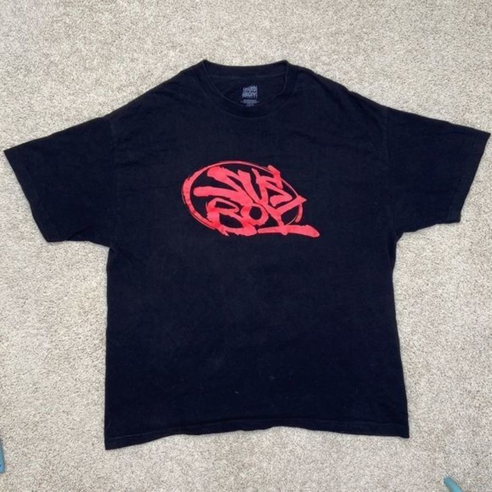 Sus Boy T‎ Shirt Black Red Size XL